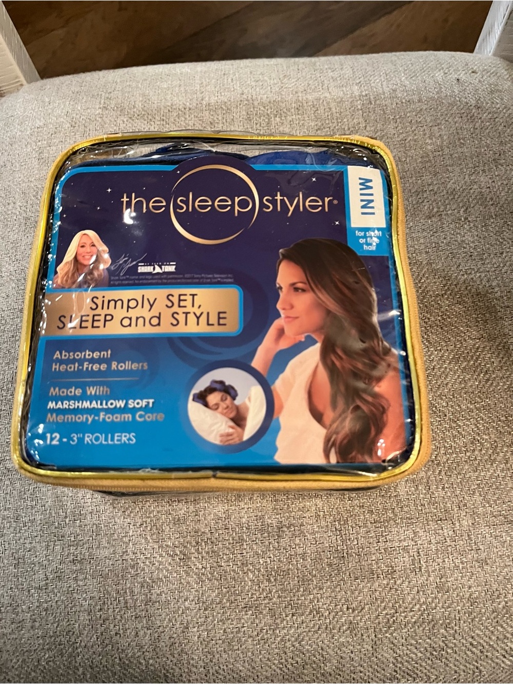 All Star Innovations The Sleep Styler Nighttime Hair Curlers, Mini - 12 Count